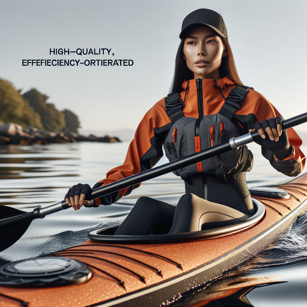 Professional kayaker in comfortable and performance kayak clothing, showcasing top kayak clothing brands for optimal comfort and performance